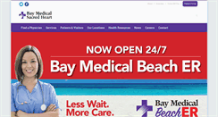 Desktop Screenshot of baymedical.org