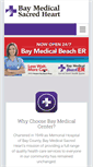 Mobile Screenshot of baymedical.org